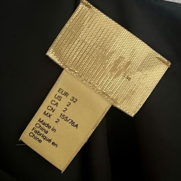 H&M satin off-the-shoulder going out top - Picture 2 of 2